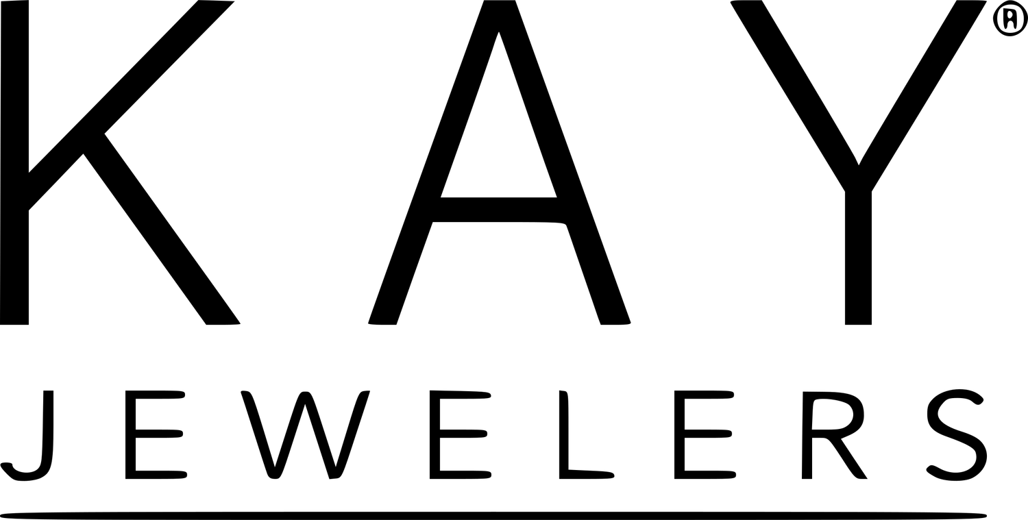 Kay Jewelers logo in bold black text on a clean white background.