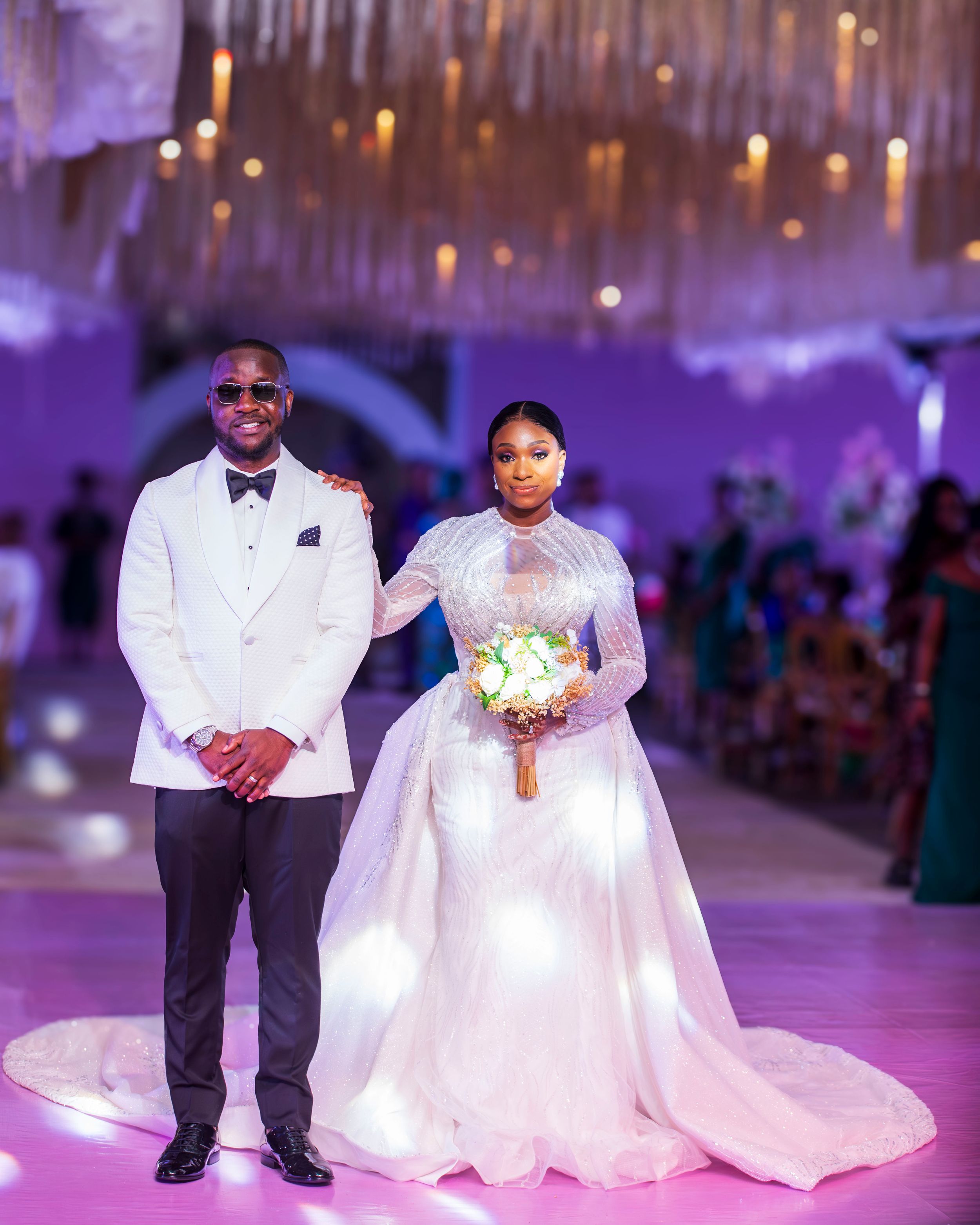 wedding picture in the Hall
