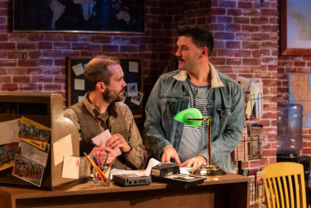 Tech Rehearsal of Luna Stage's production of Lonely Planet in West Orange NJ