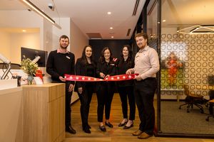 National Bank Australia Wodonga Victoria Branch opening day 2024.
