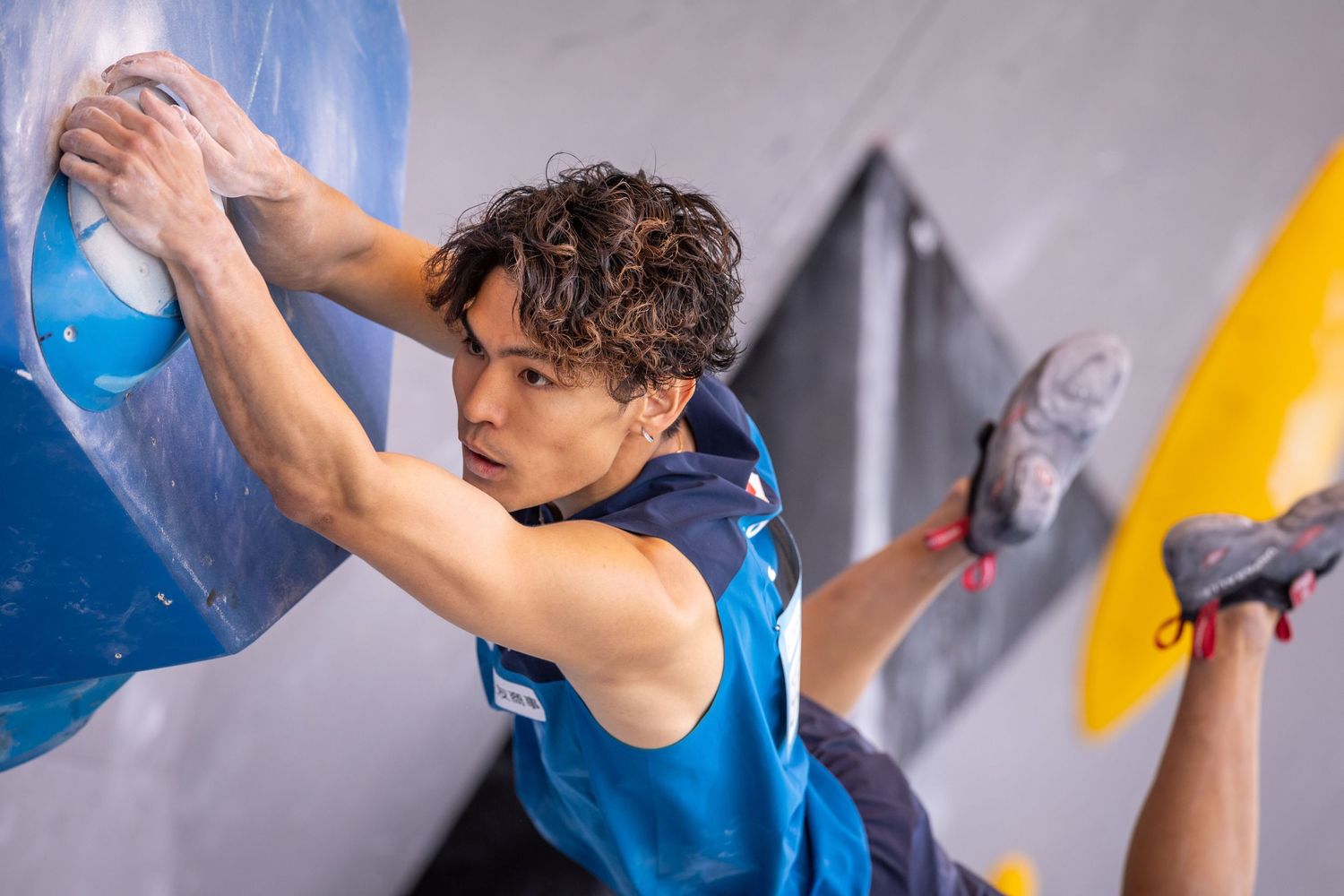 Sport climbing competition - photo by Jan Virt, Official World Climbing photographer