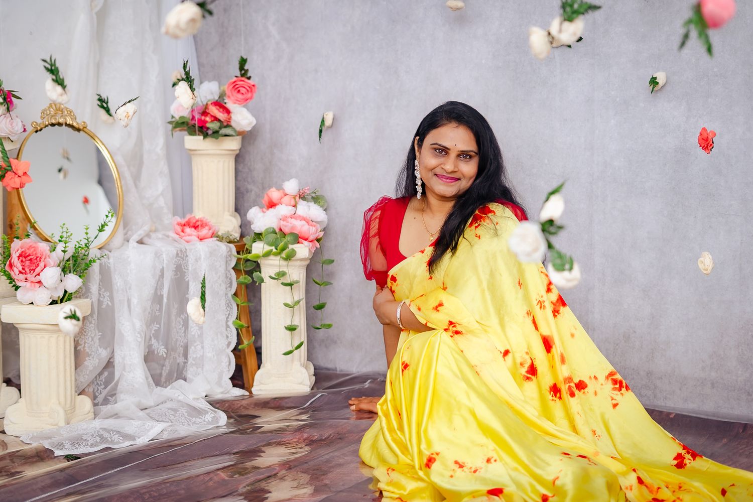 Confidence and grace in a self-portrait session, Tracy, CA. Light and airy photography capturing personality and charm