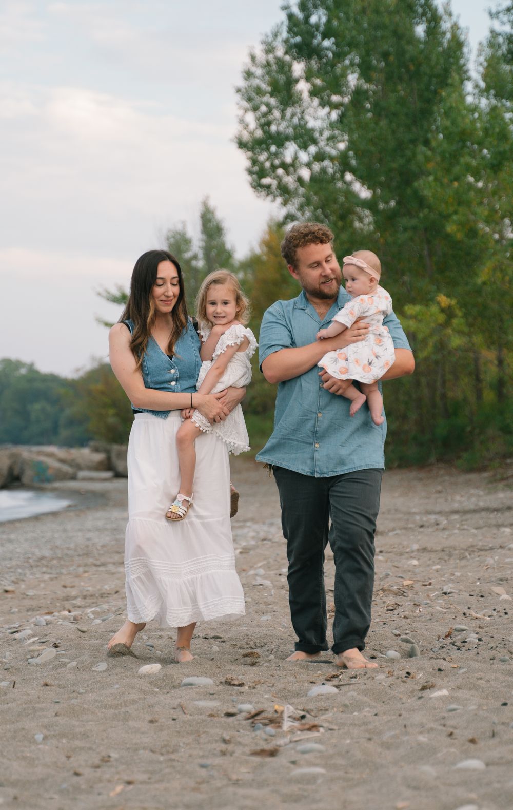 A tender family moment
