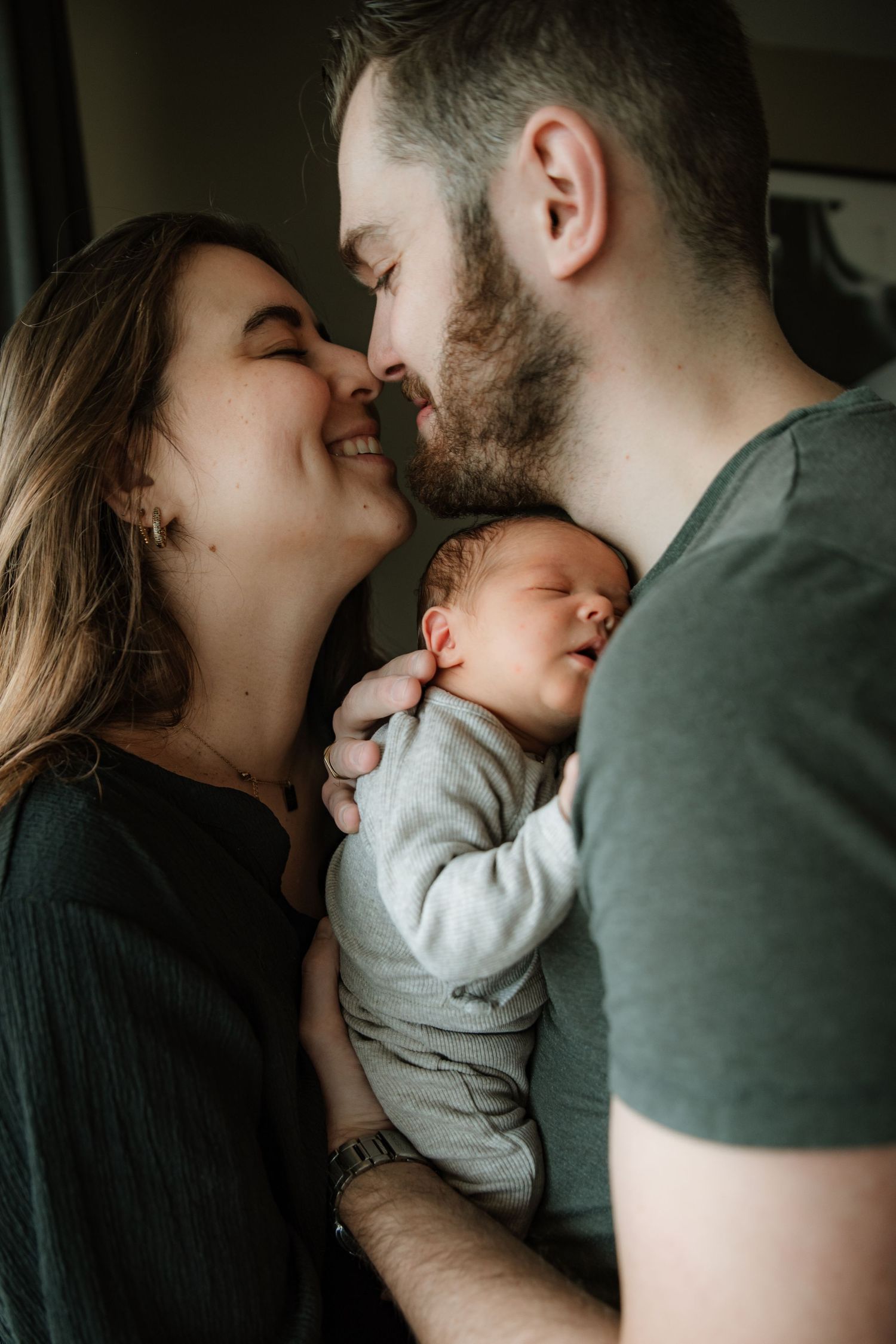 newborn met ouders