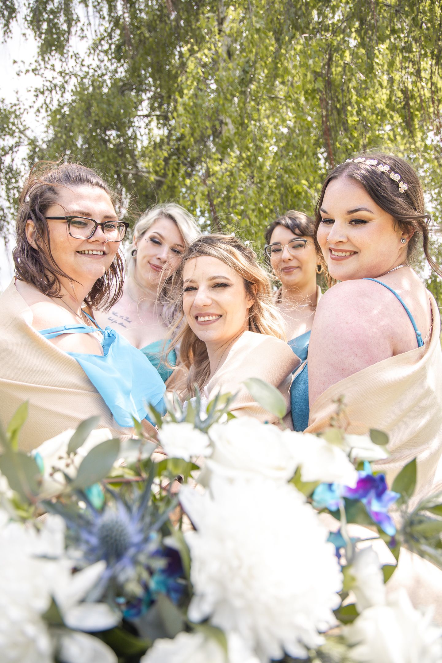 VNDRDOG Media Sarah and Kyle Bridesmaids Lethbridge Wedding Photoshoot