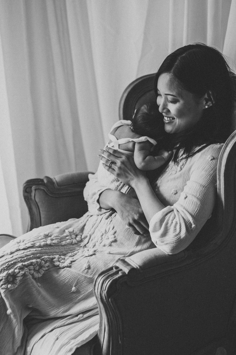 Black & White Baby Photography