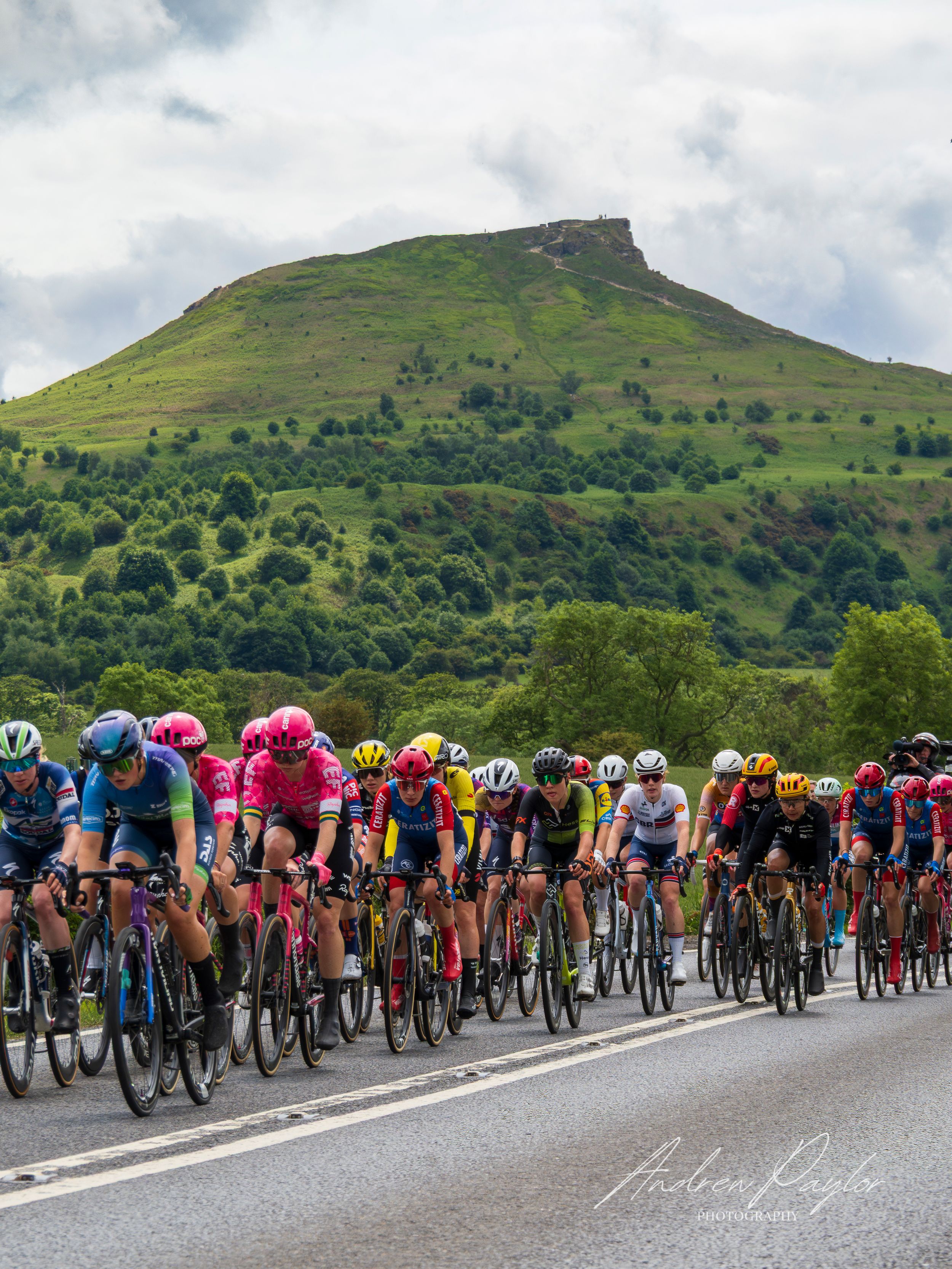 Ladies Tour of Britain, Roseberry Topping, North Yorkshire