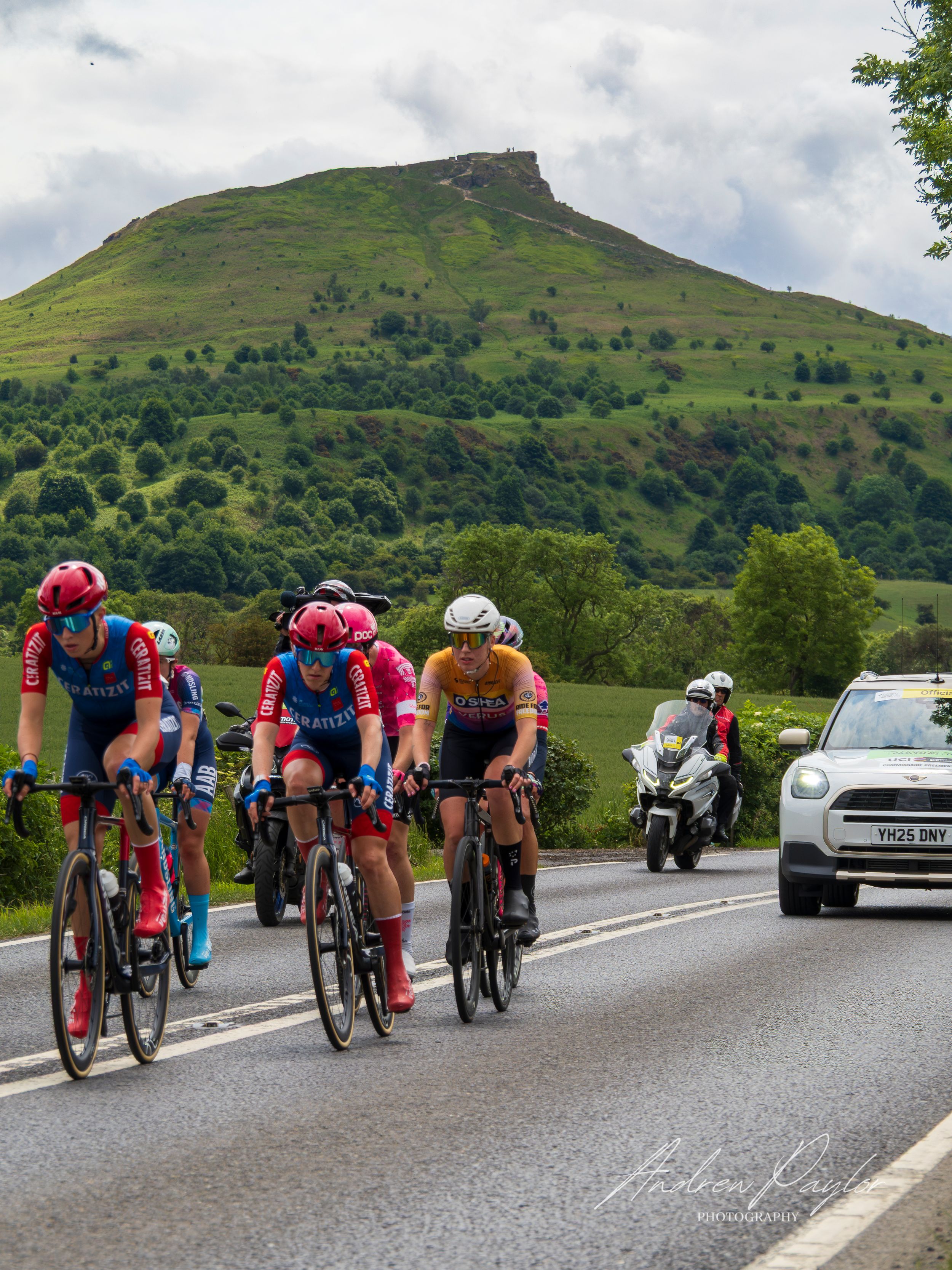 Ladies Tour of Britain, Roseberry Topping, North Yorkshire