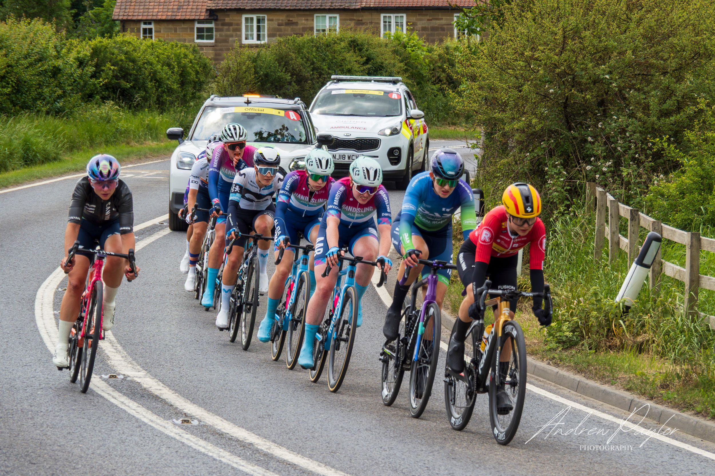 Ladies Tour of Britain, Roseberry Topping, North Yorkshire