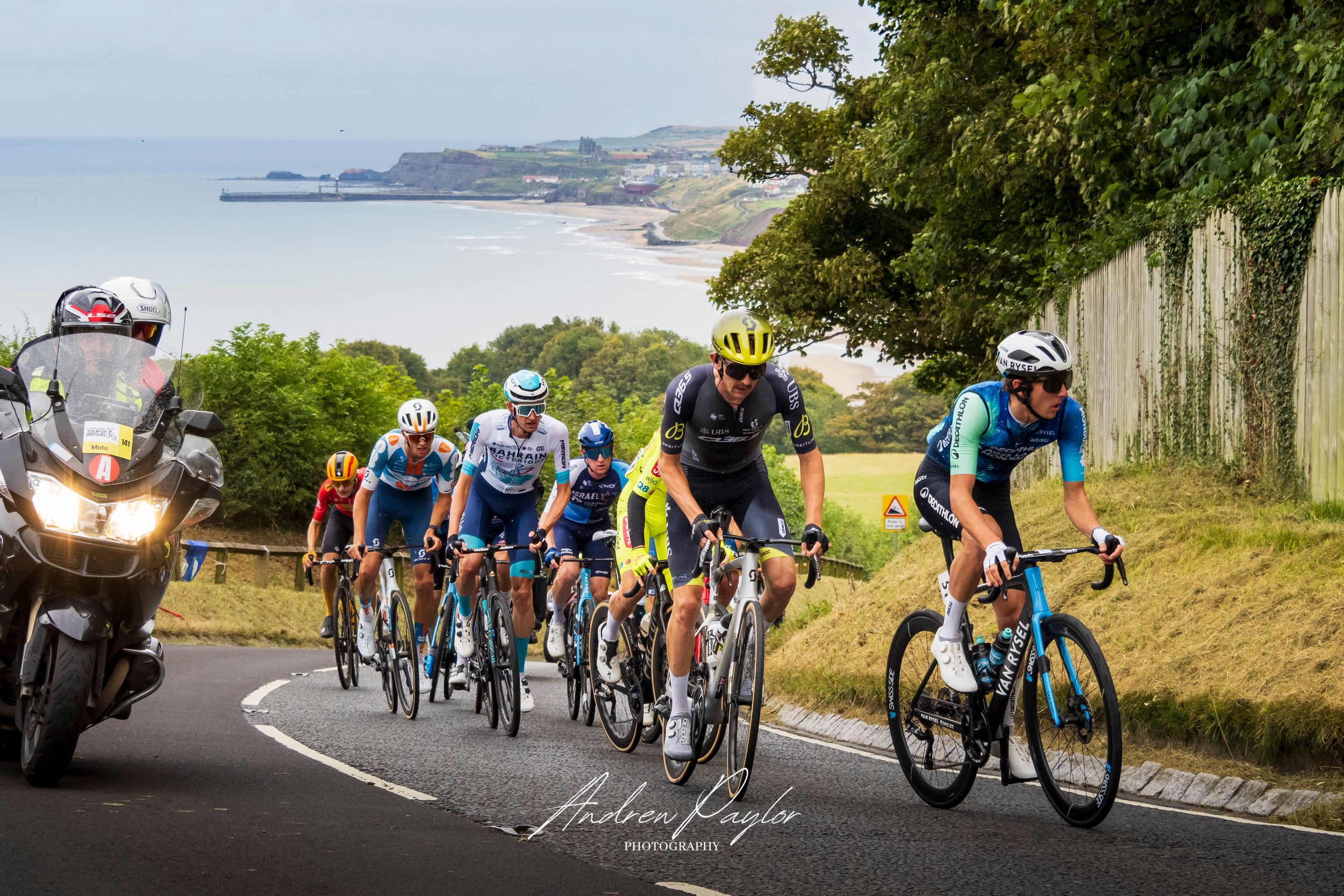 Tour de Britain in Whitby, North Yorkshire