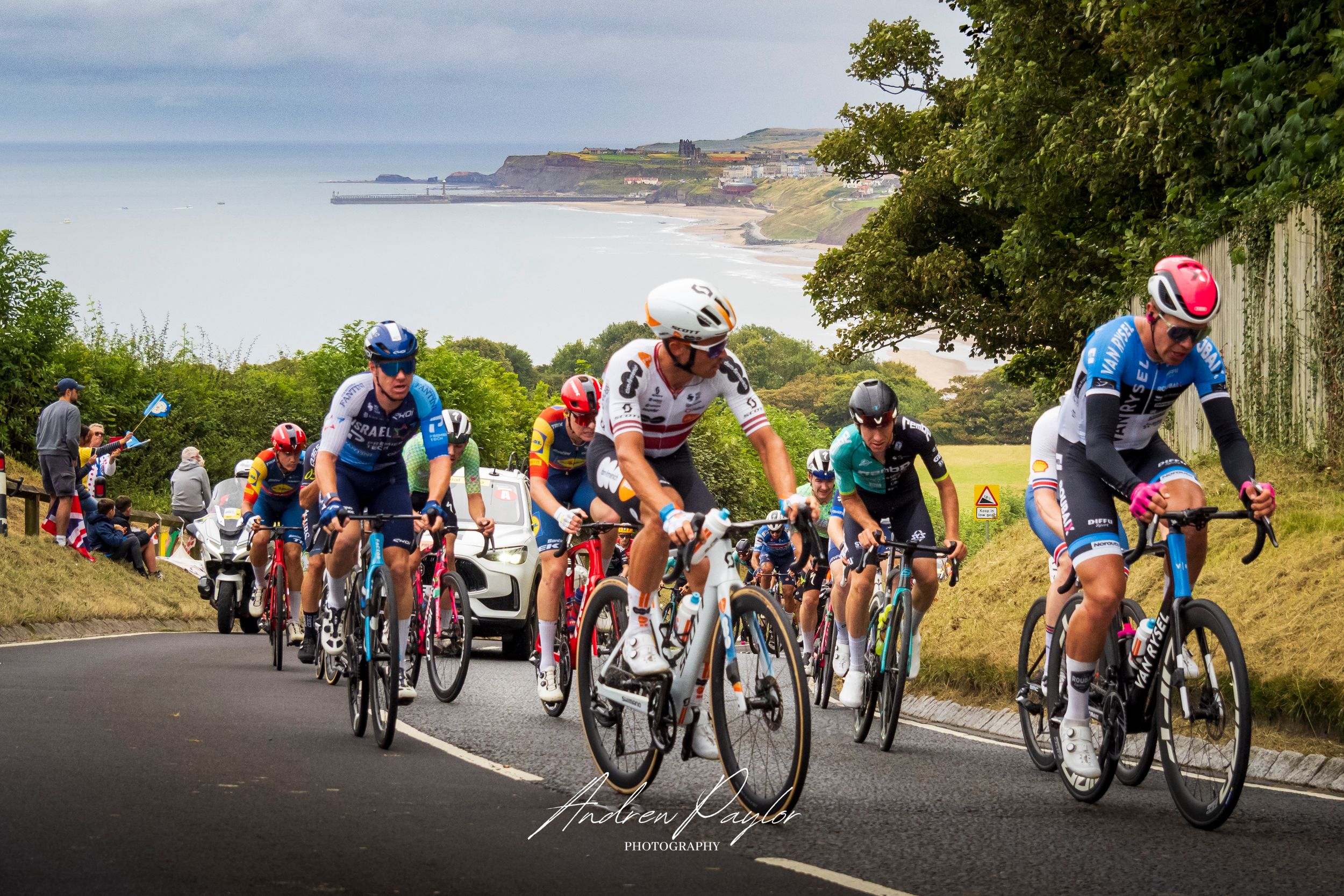 Tour de Britain in Whitby, North Yorkshire