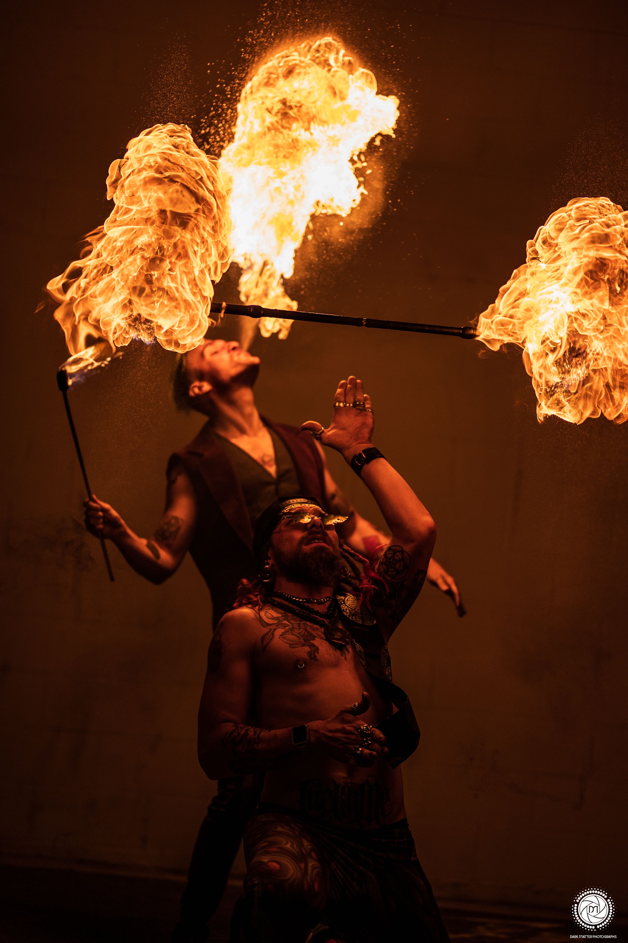 Photos of Fire Performers