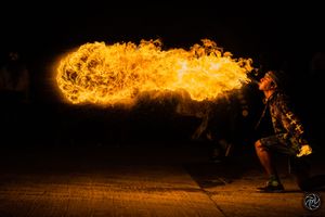 Photos of Fire Performers