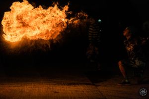 Photos of Fire Performers