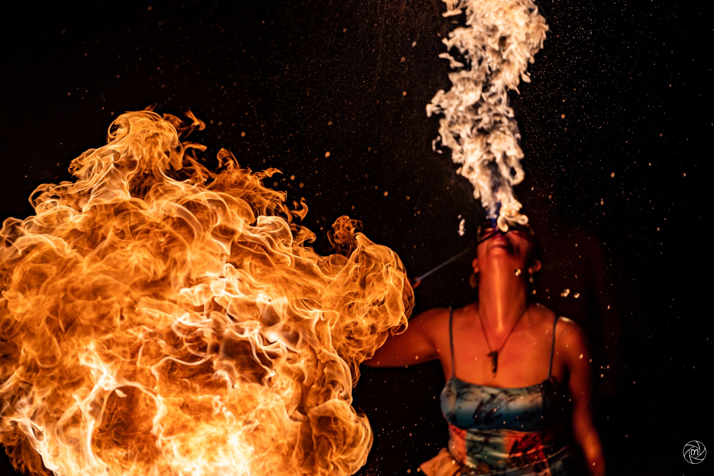 Photos of Fire Performers