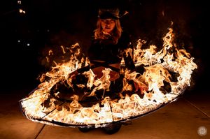 Photos of Fire Performers