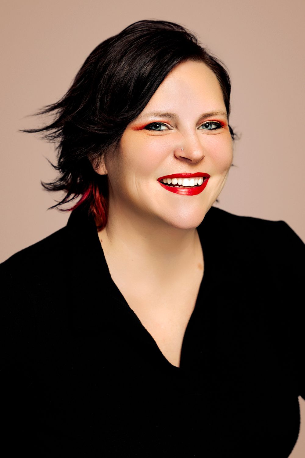 Headshot of Daniella Koontz taken by PB&J Studios