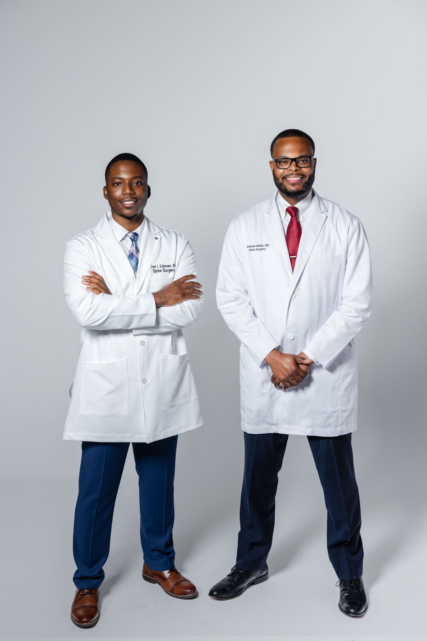 Business Professional Headshots with Dr. Antonio Webb, spine surgeon and partner