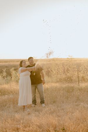 fun engagement session