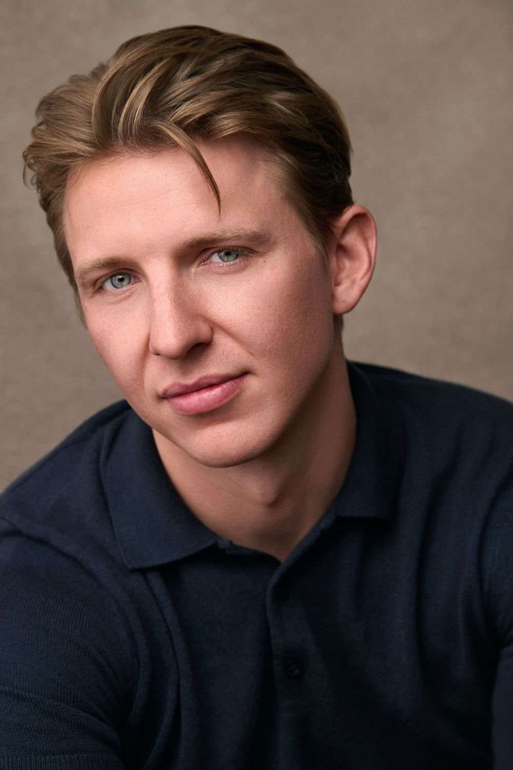Actors headshot of Tom Yorston shot in the London studio