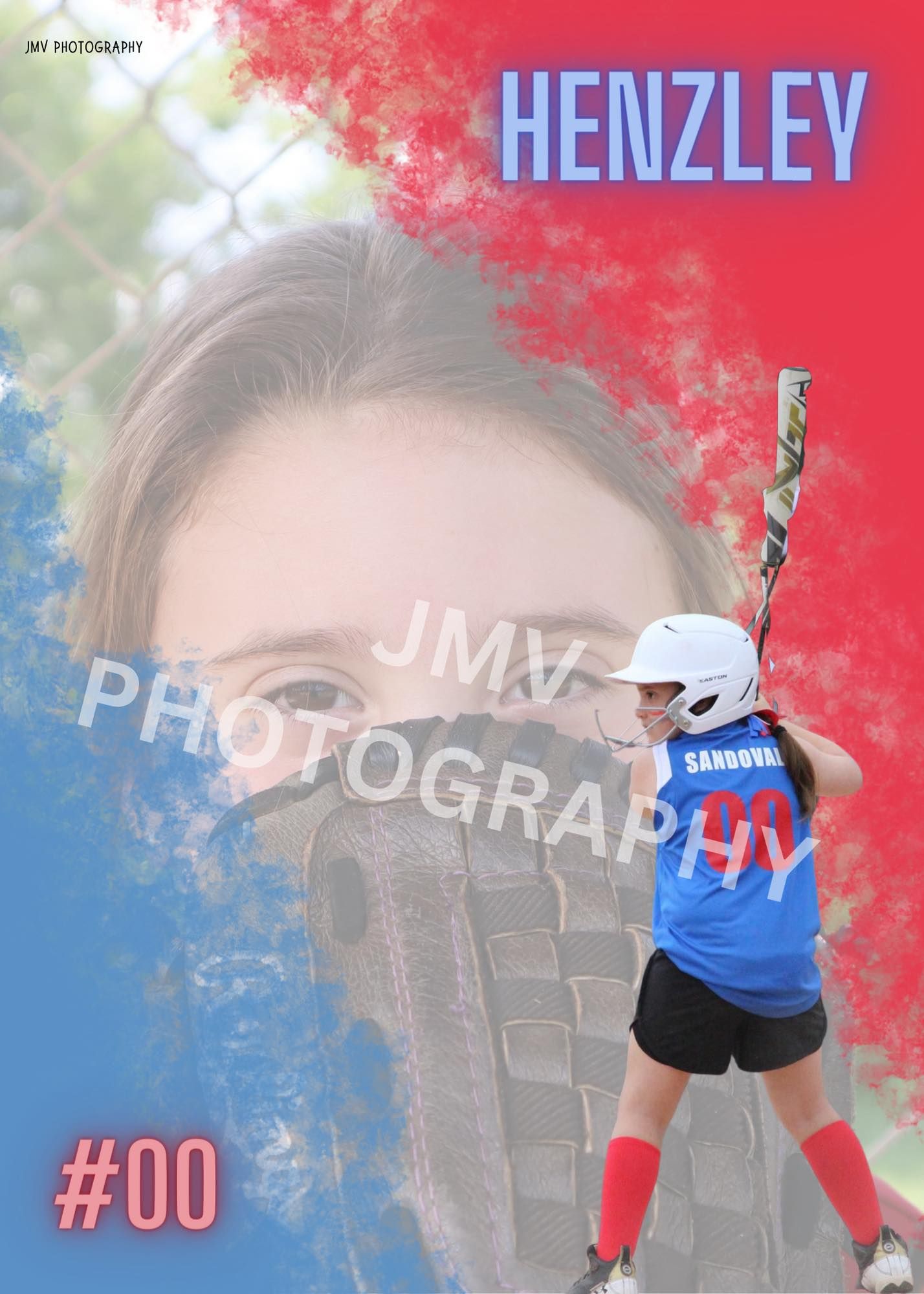 Baseball player sliding into base with red and blue color effects in dynamic sports photography sequence.