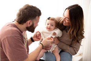 family studio portrait  by little wonderland photography widnes cheshire