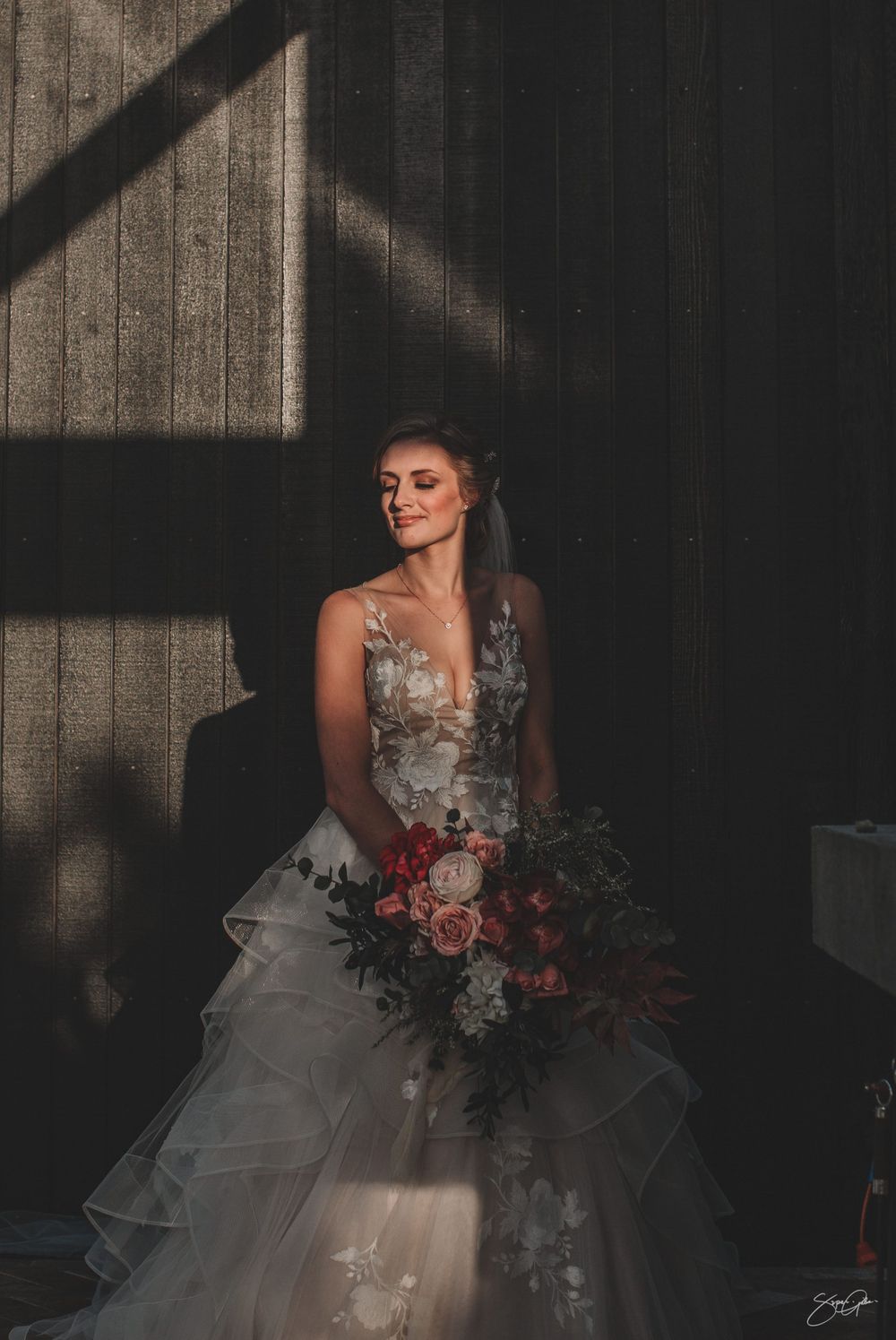 Australian bride wedding at the The Hunting lodge Wedding venue.