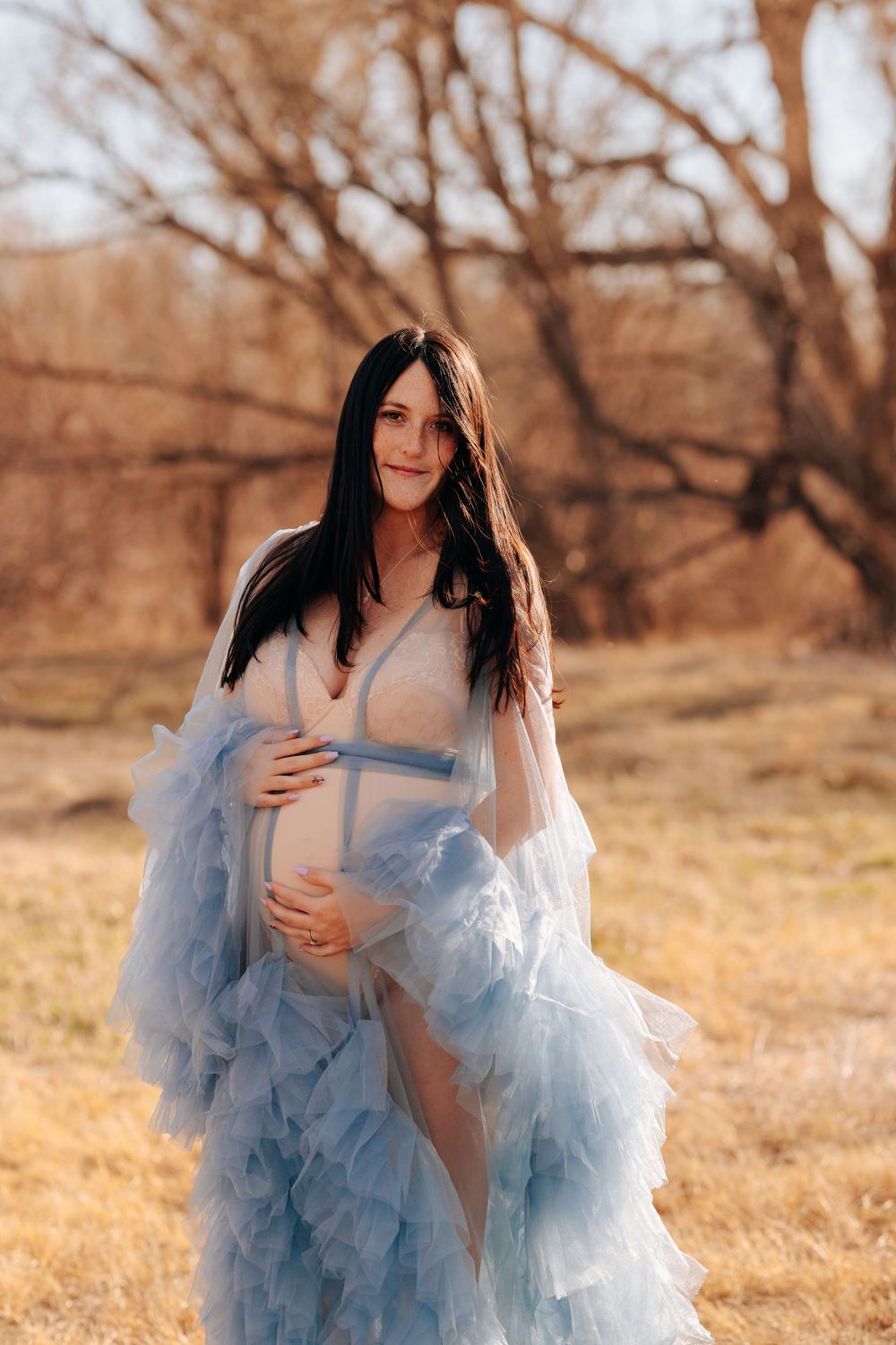 maternity photos in Hohenfels, Bavaria. client closet