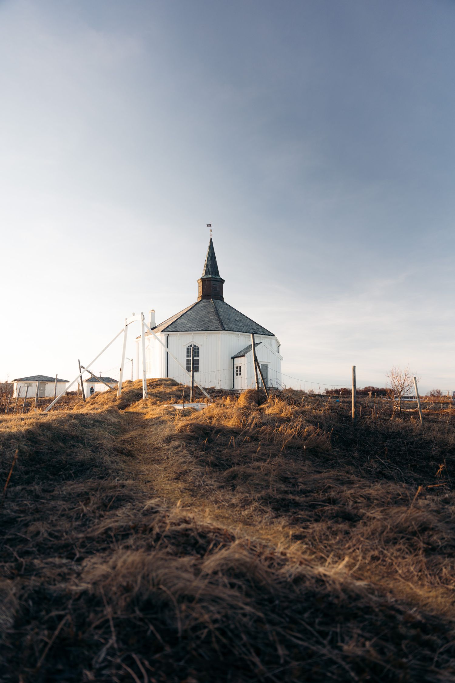eglise dverberg senja norvege