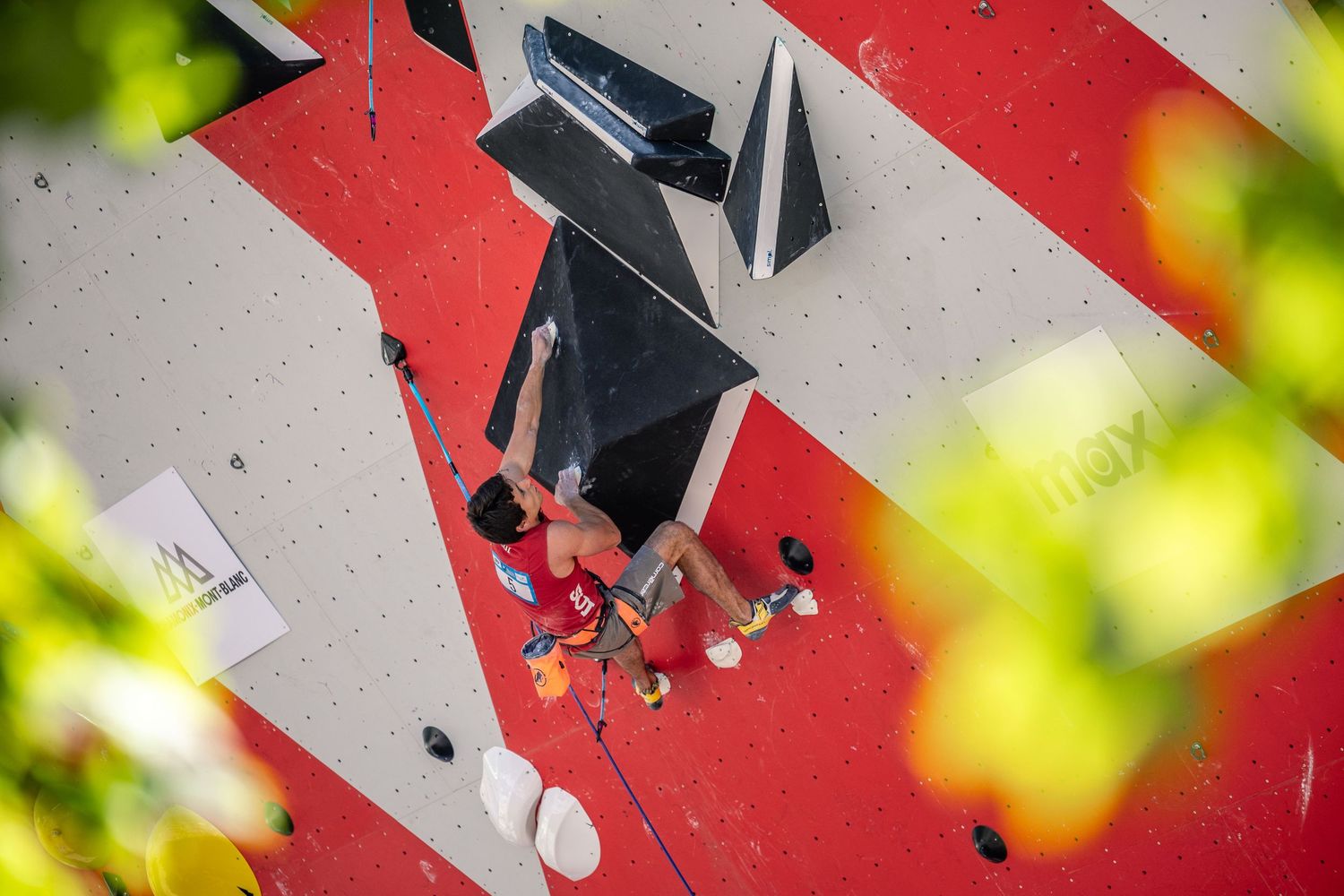 Sport climbing competition - photo by Jan Virt, Official World Climbing photographer