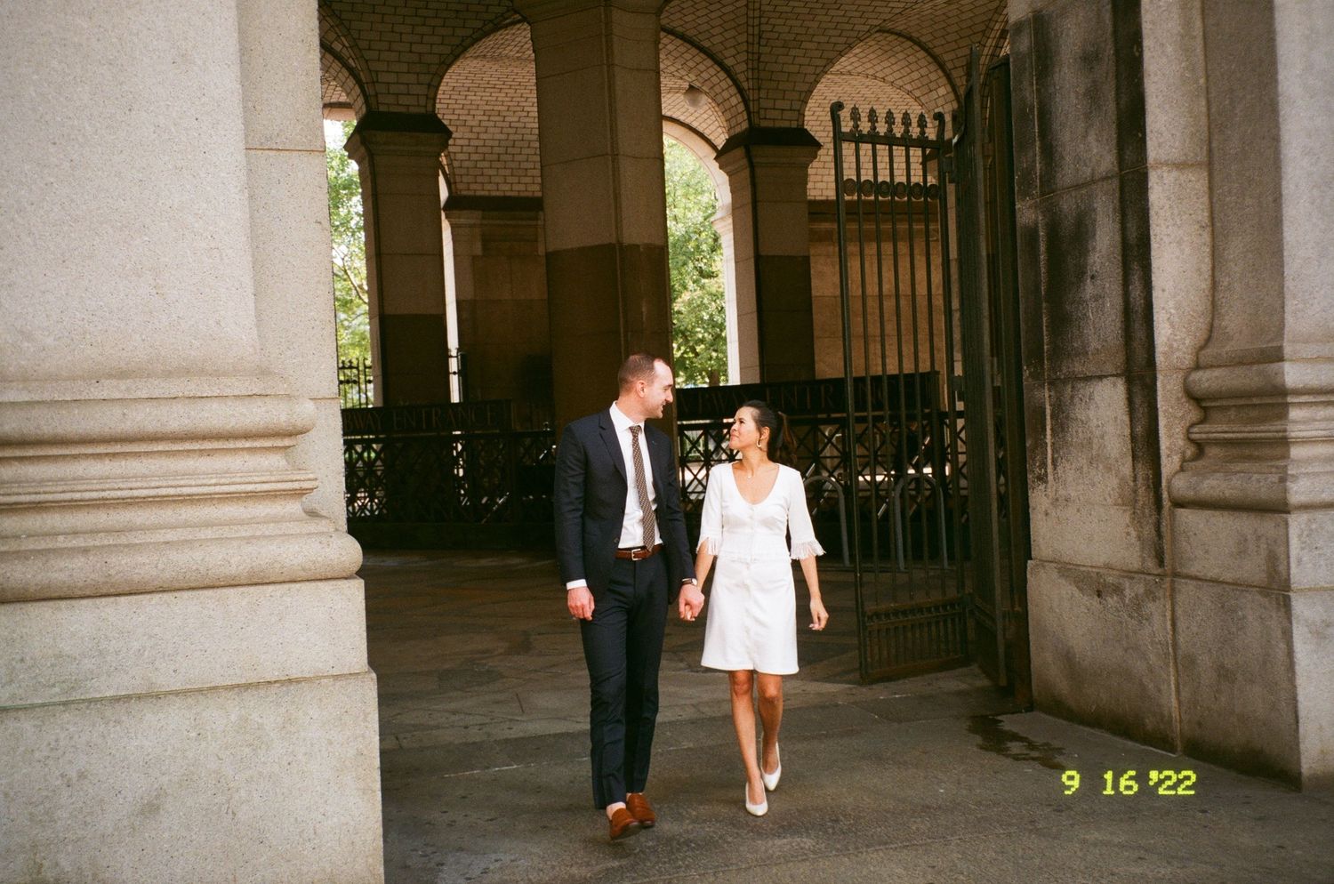 courthouse wedding photography in NYC with documentary style and natural, candid moments