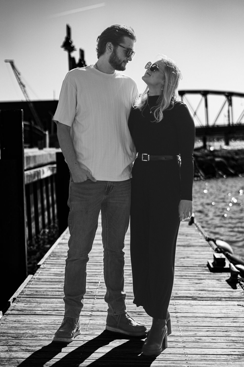 Couples photo taken in door county wi
