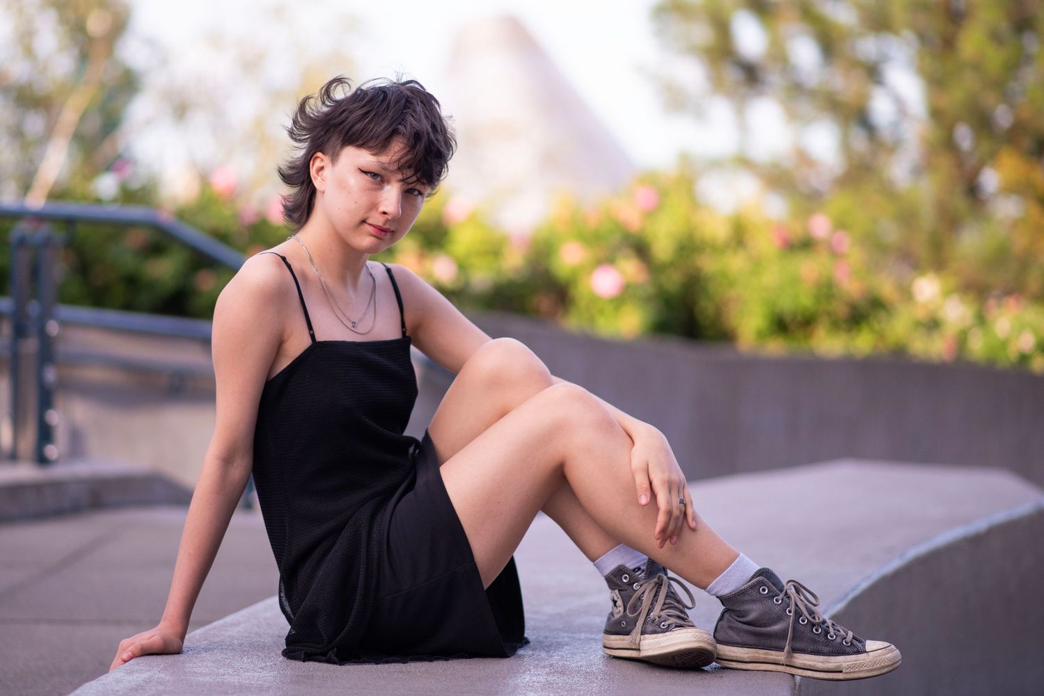 Downtown Tacoma senior photos