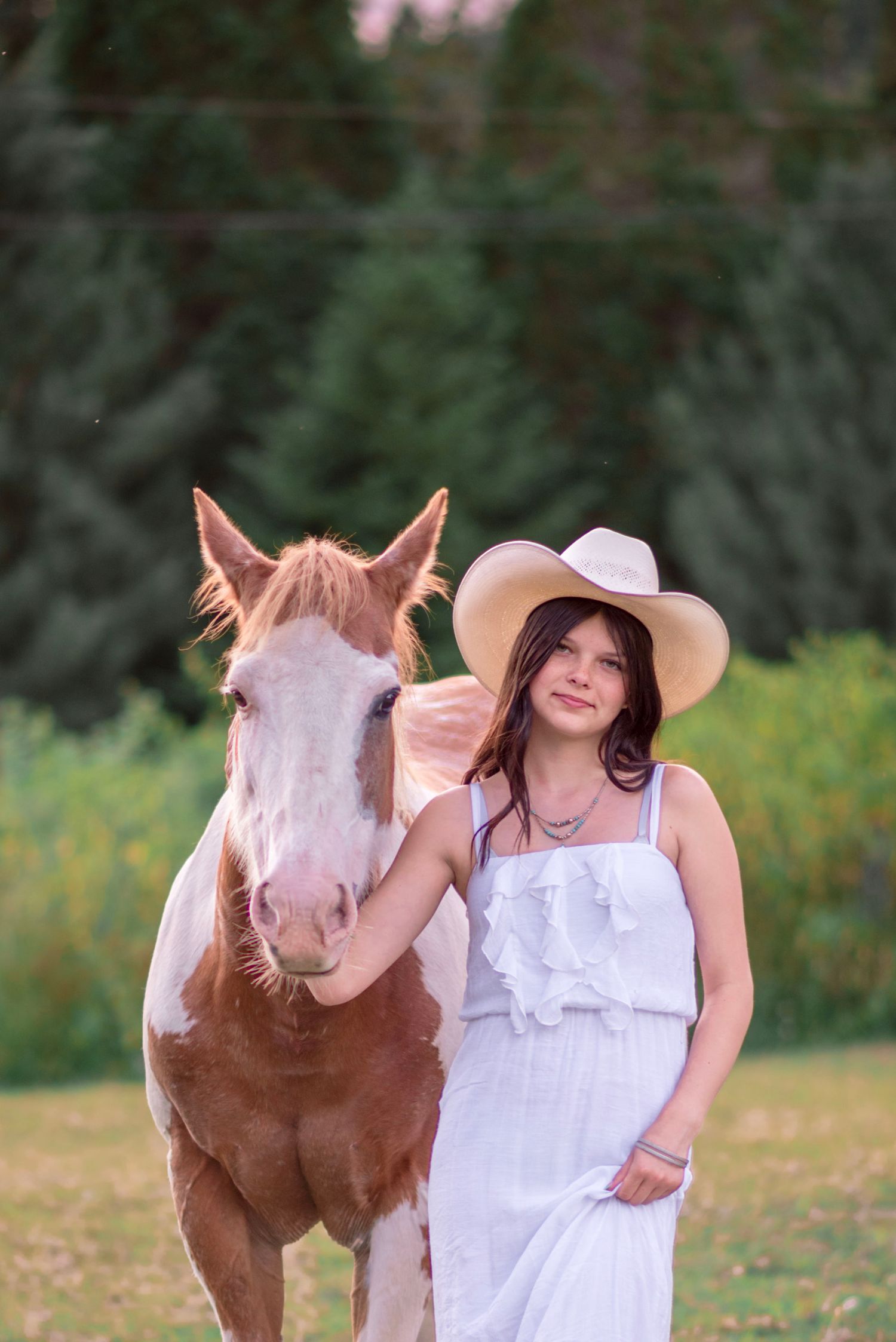 Farm senior portraits Tacoma Washington