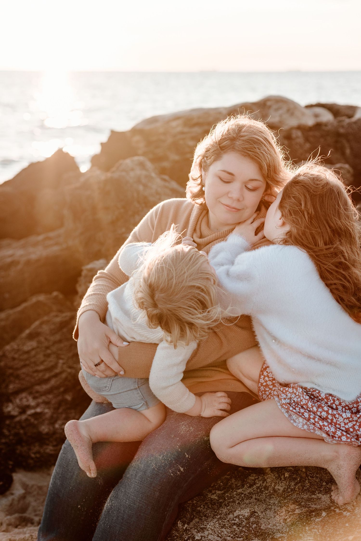 Perth lifestyle photographer golden hour portrait.