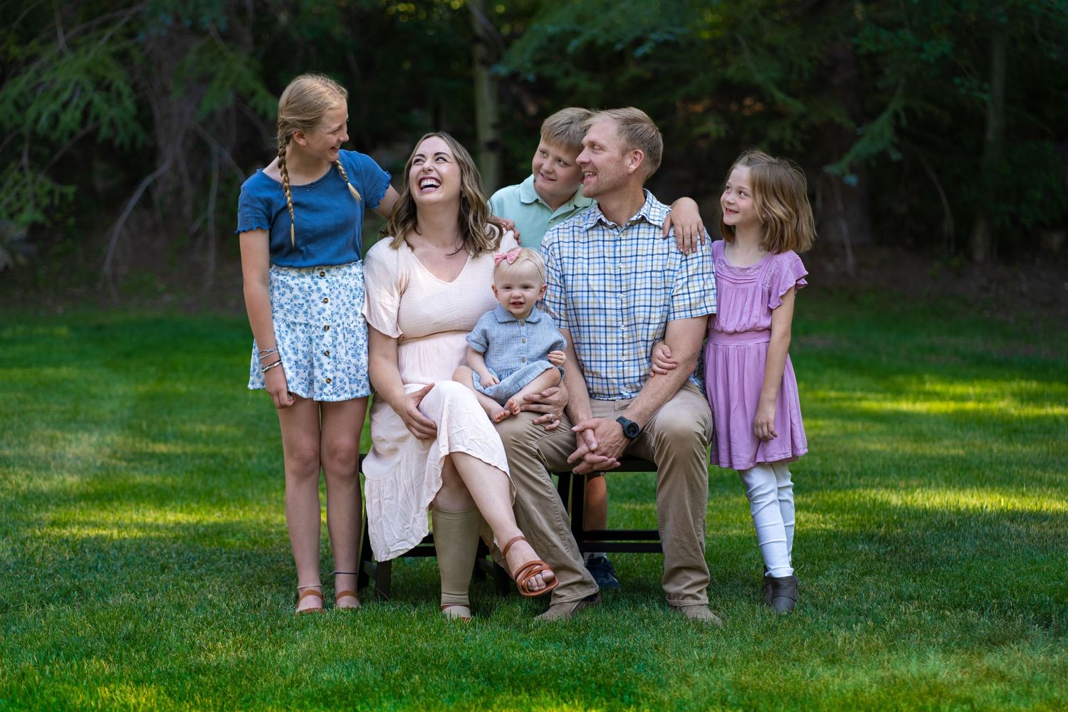 Family session taken at Deer Valley, Park City, Utah.