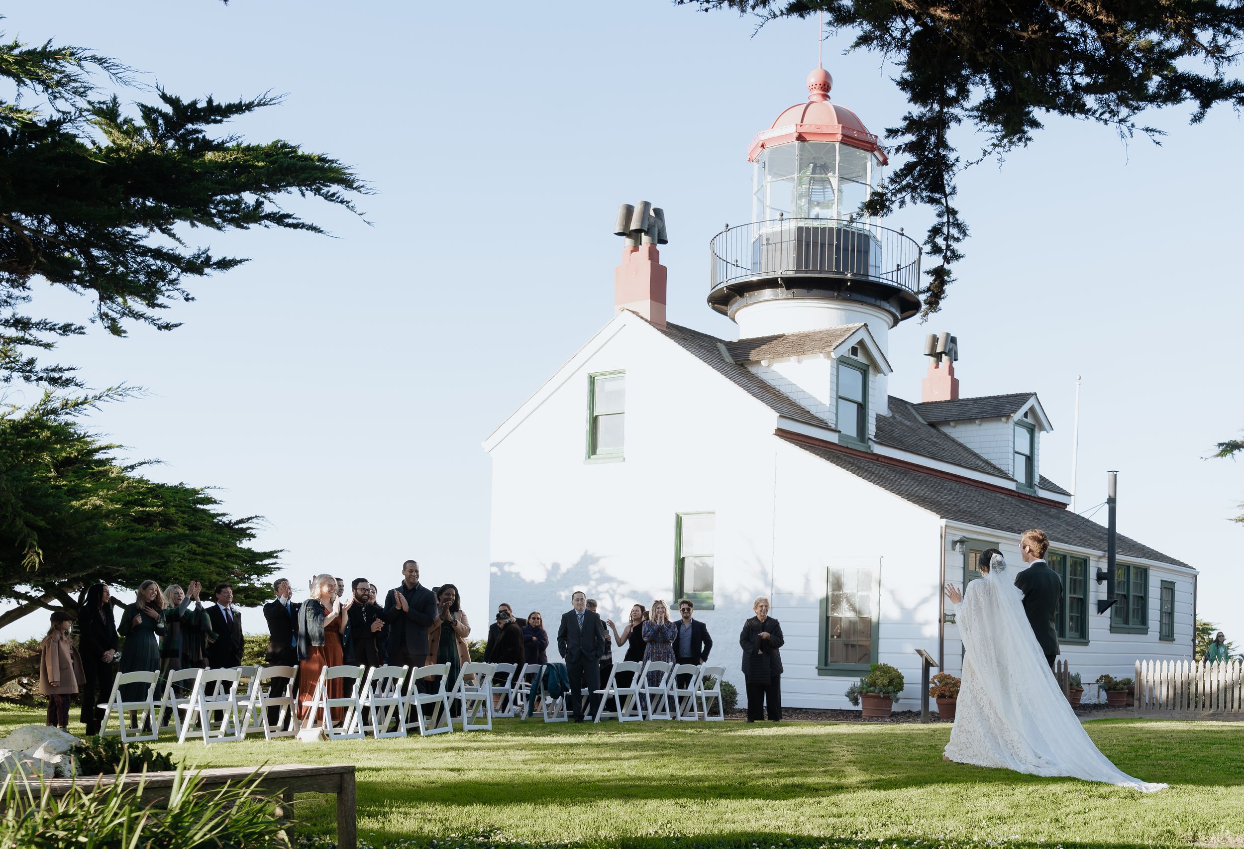 Sarah & Conor Small Intimate Wedding | Point Pinos Lighthouse, Pacific Grove, CA
