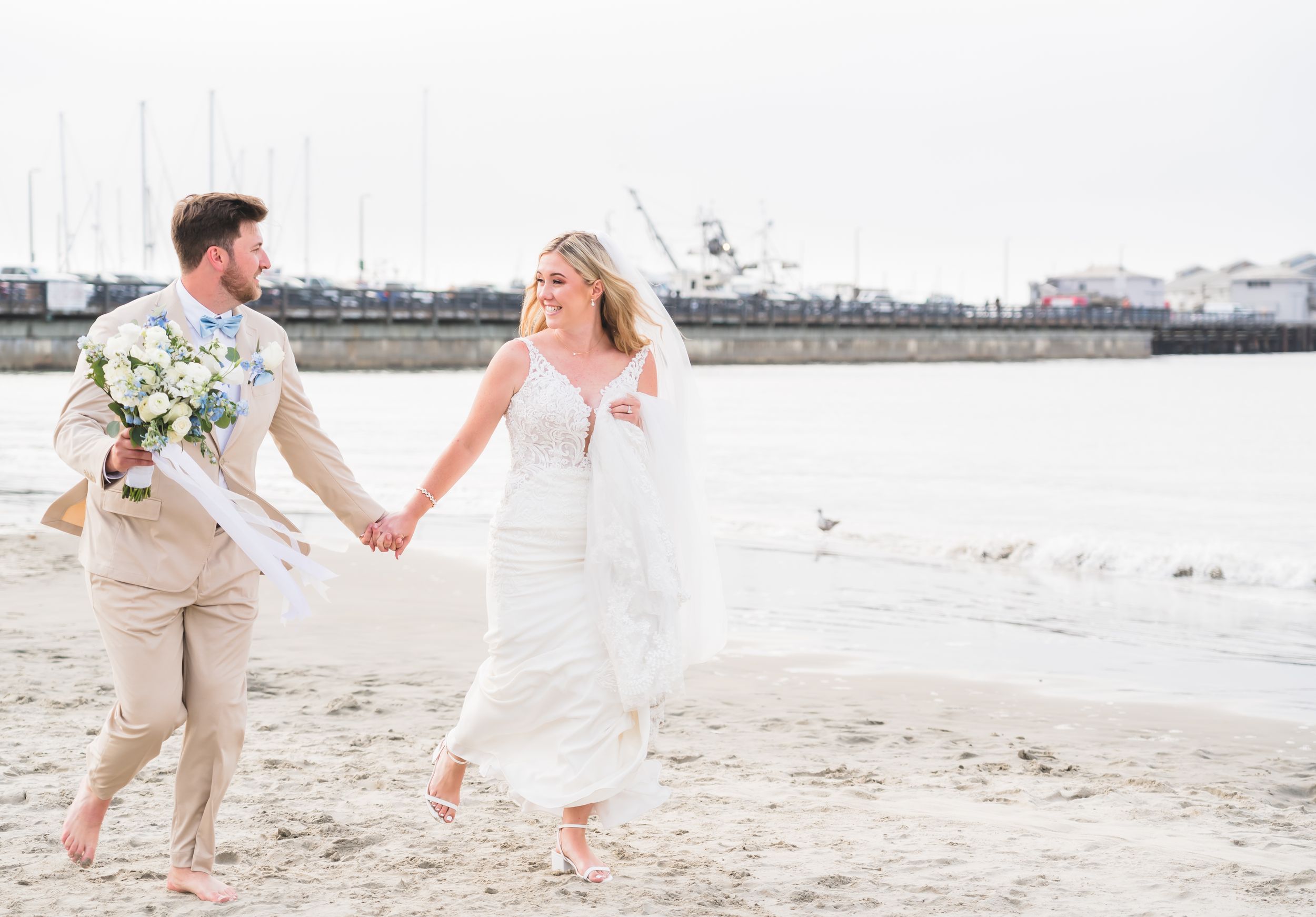 Monterey-Beach-Station-Wedding | Monterey, CA