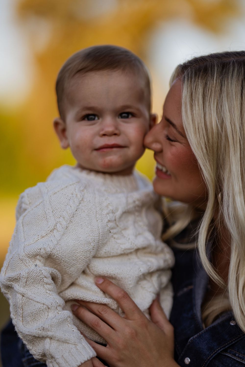 Mother and son