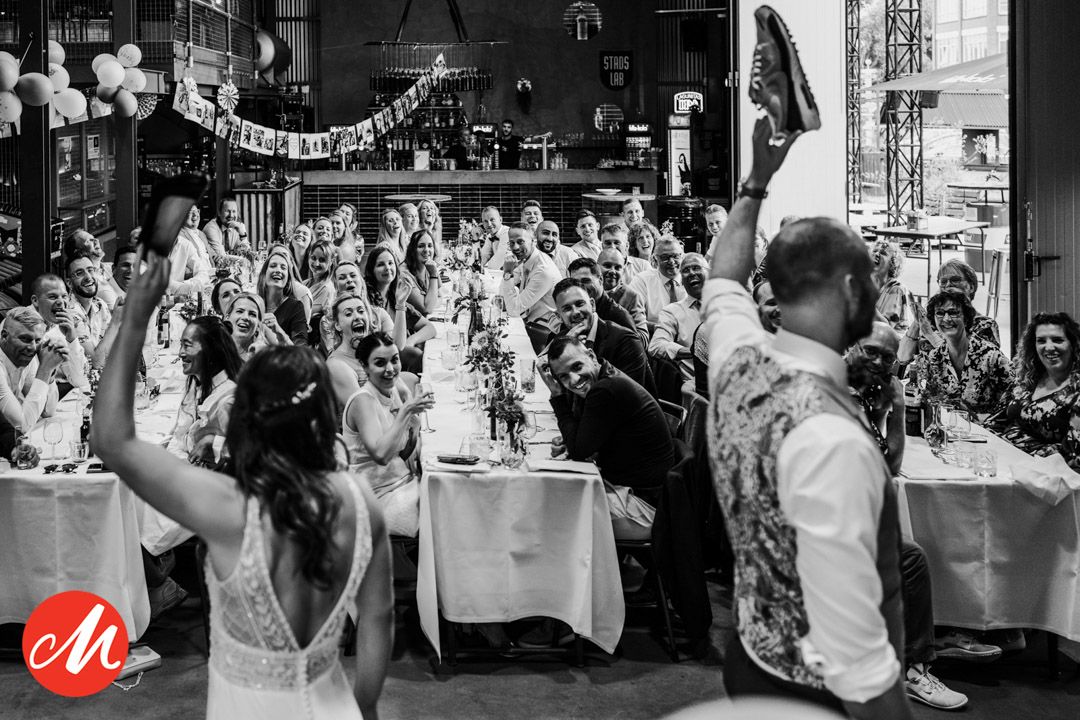 Award winning trouwfotograaf Groningen. Bruiloft bij Stadslab.