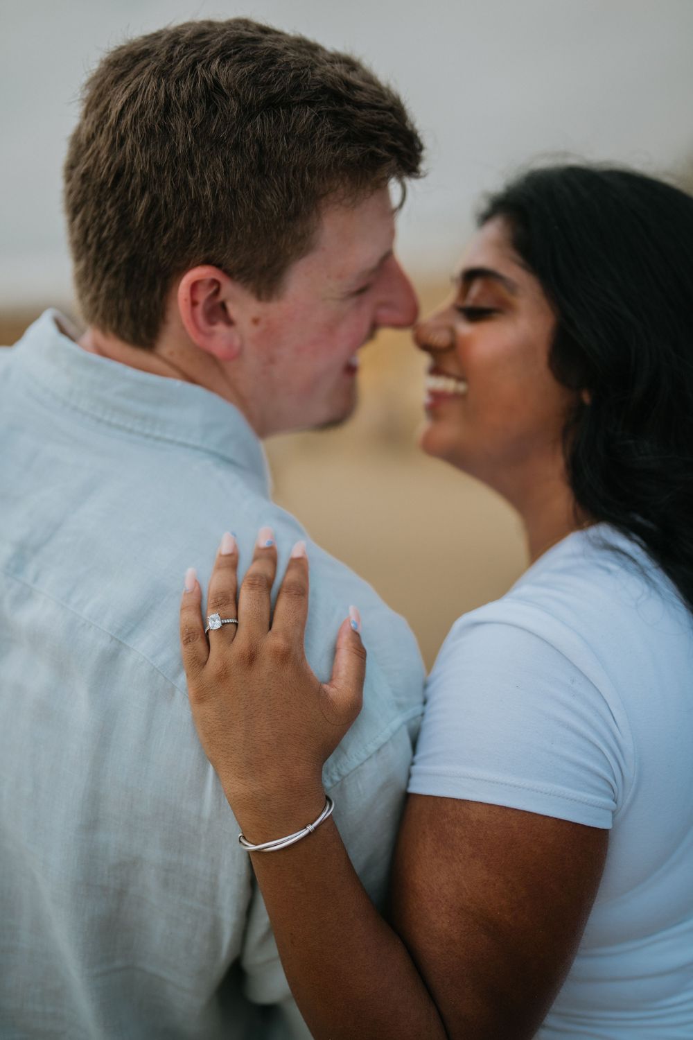 Professional proposal photography at Petitenget Beach Bali.
