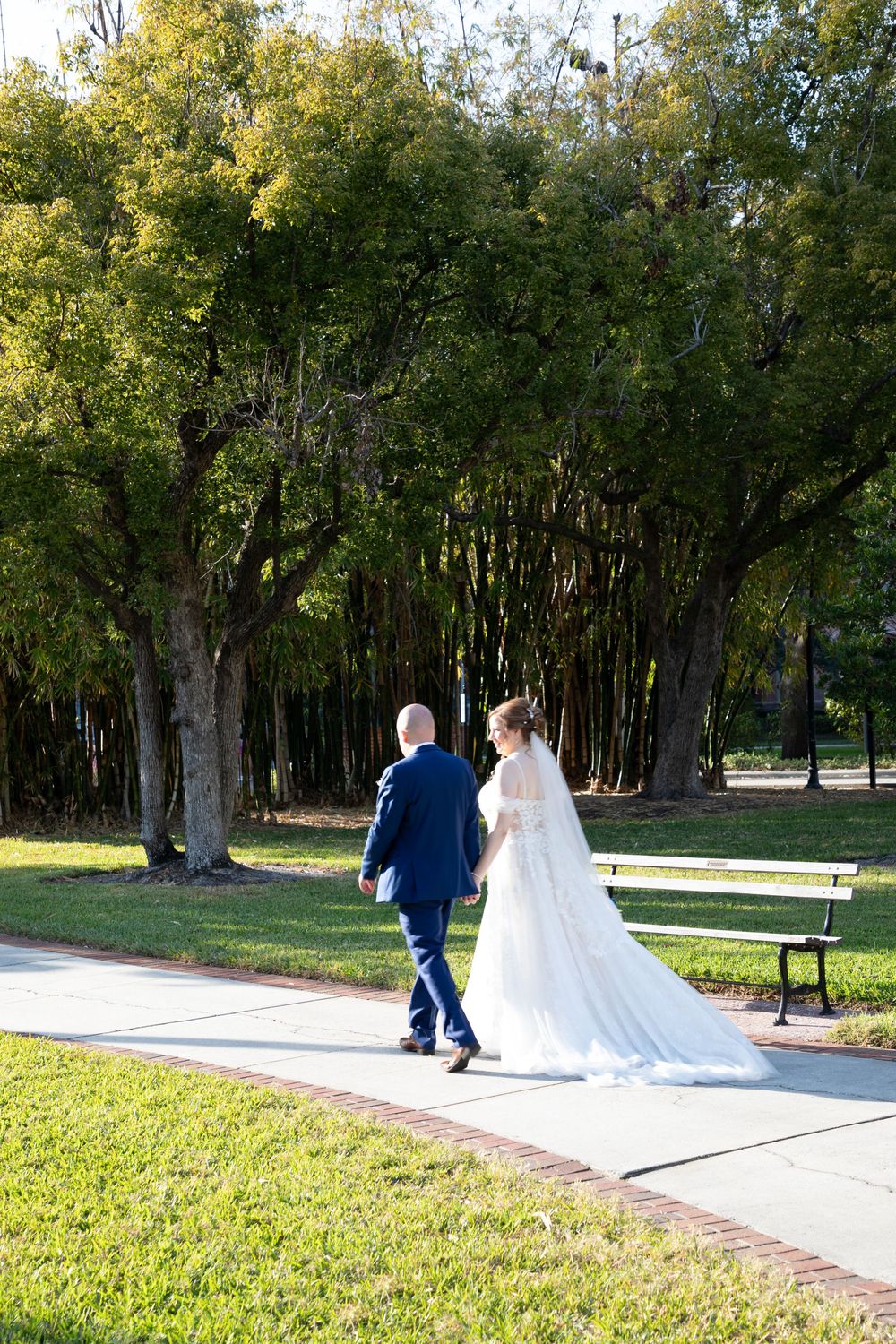 Editorial style wedding photography at University of Tampa, Clearwater, St Pete, Sarasota, Naples, and Dunedin, Florida