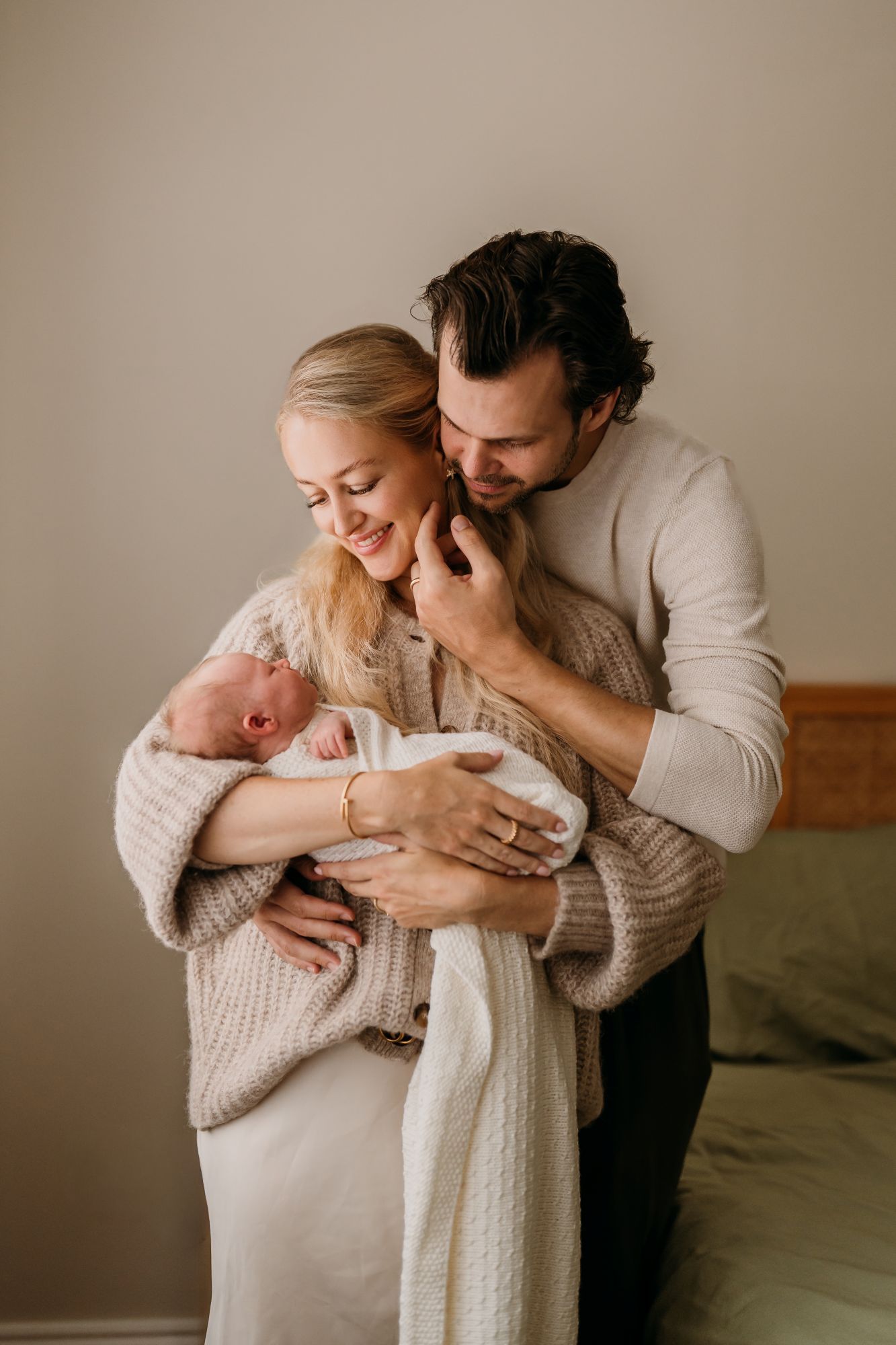 Newborn photography in Sydney home