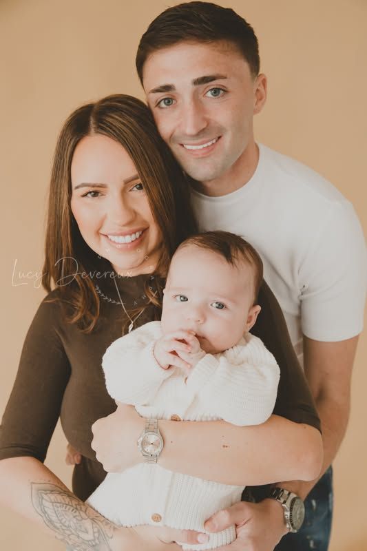 Proud Mum and Dad - bouncing baby boy - Joyous. Family photo session