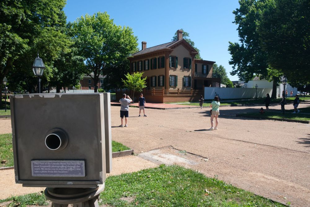 The Lincoln Home at 413 S 8th St, Springfield, IL 62701. June 15, 2026. Photo: David Manning.