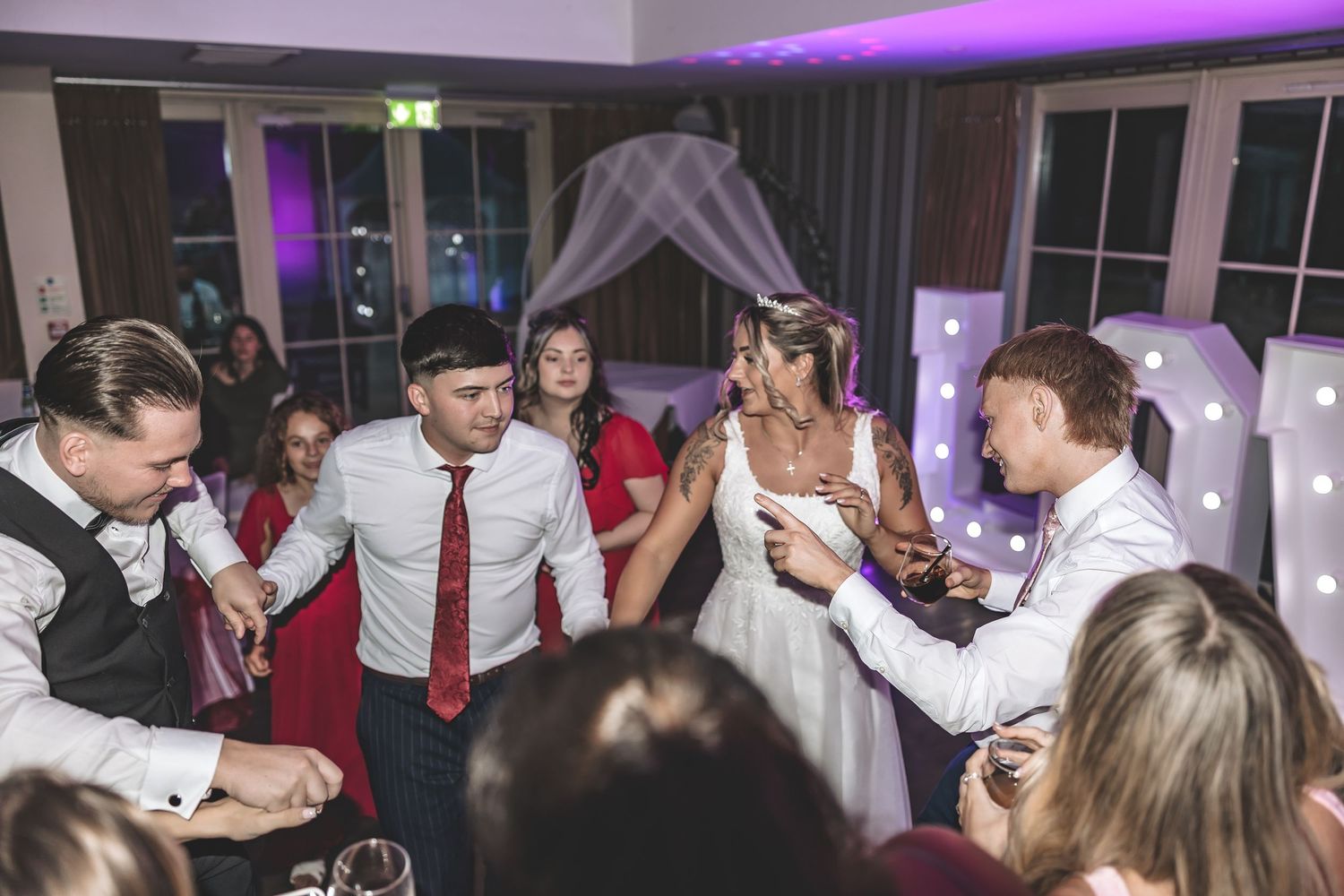 Pure candid moments on the dance floor at Kelham House