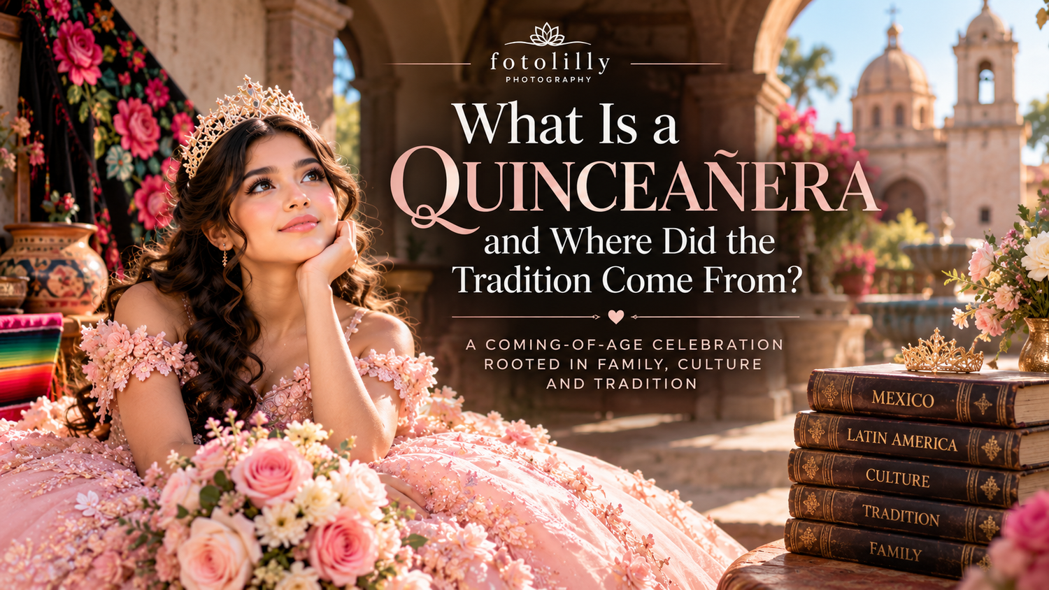 Christian Quinceañera in Dallas Fort Worth with family prayer, cultural traditions and professional Fotolilly photography and video in TX