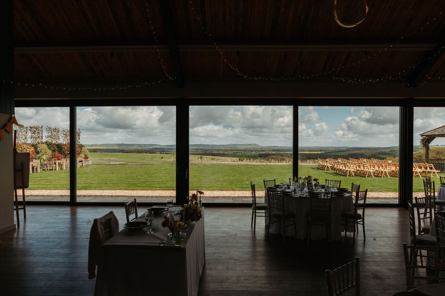 interior of Chalk Barn, Wiltshire