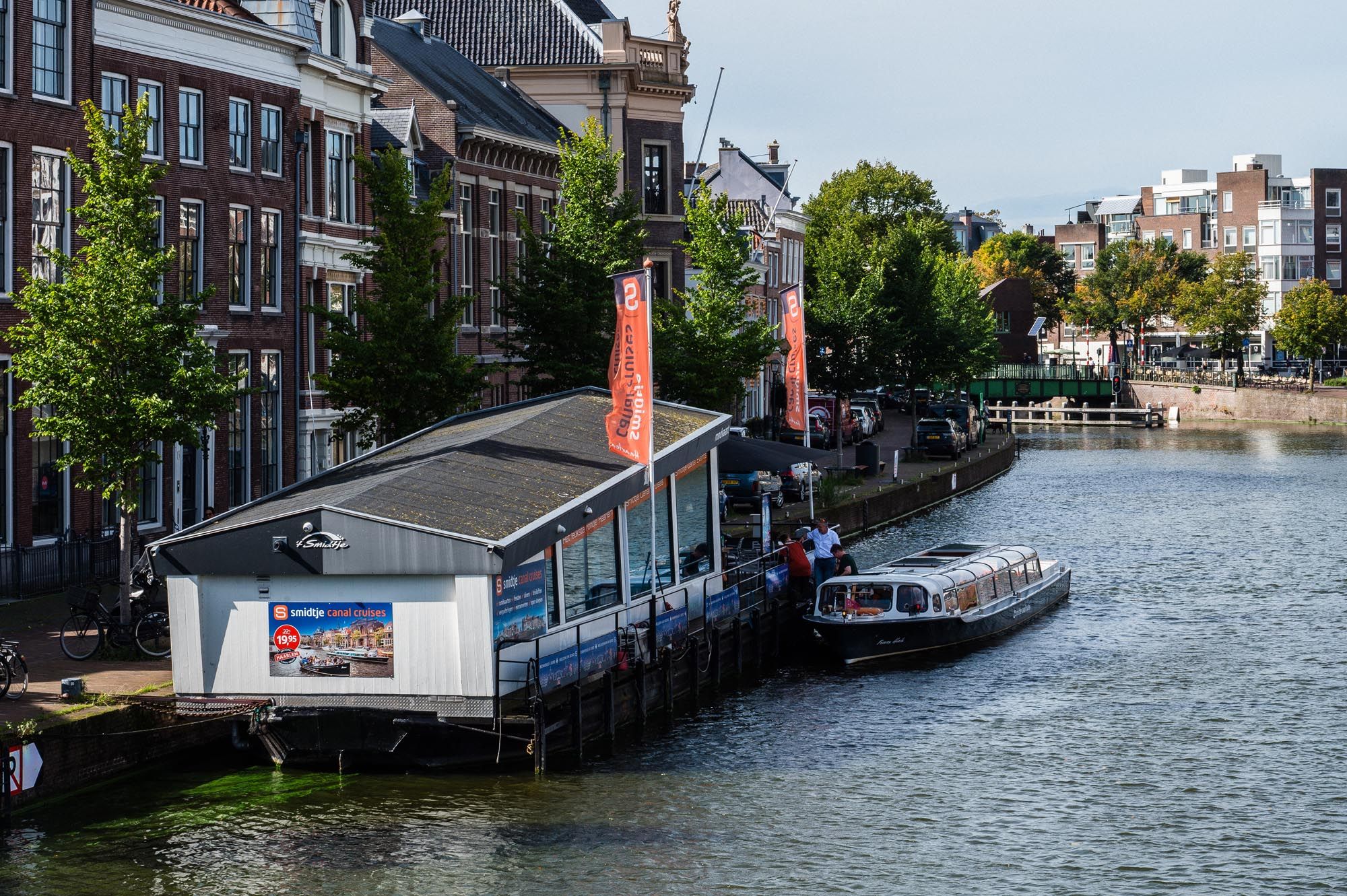 Haarlem canal cruise view