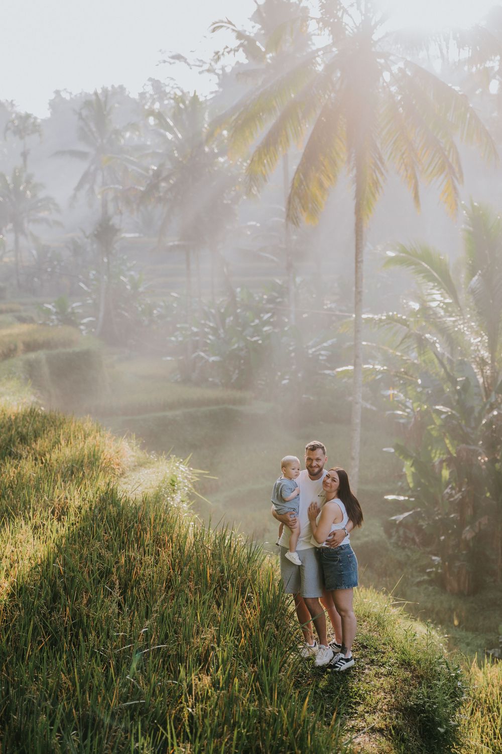 Professional photography services for a secret proposal at Ceking Rice Terrace Ubud.